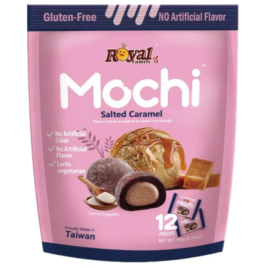 Royal Family Mochi Salted Caramel 180g