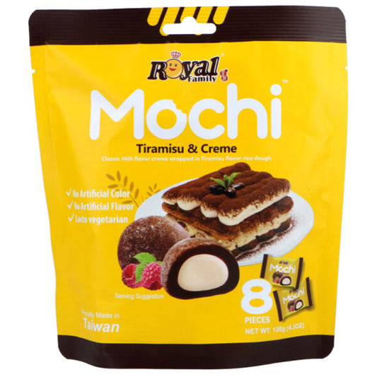 Royal Family Mochi Tiramisu and Creme 120g