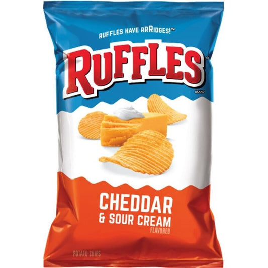 Ruffles Cheddar & Sour Cream 184,2g