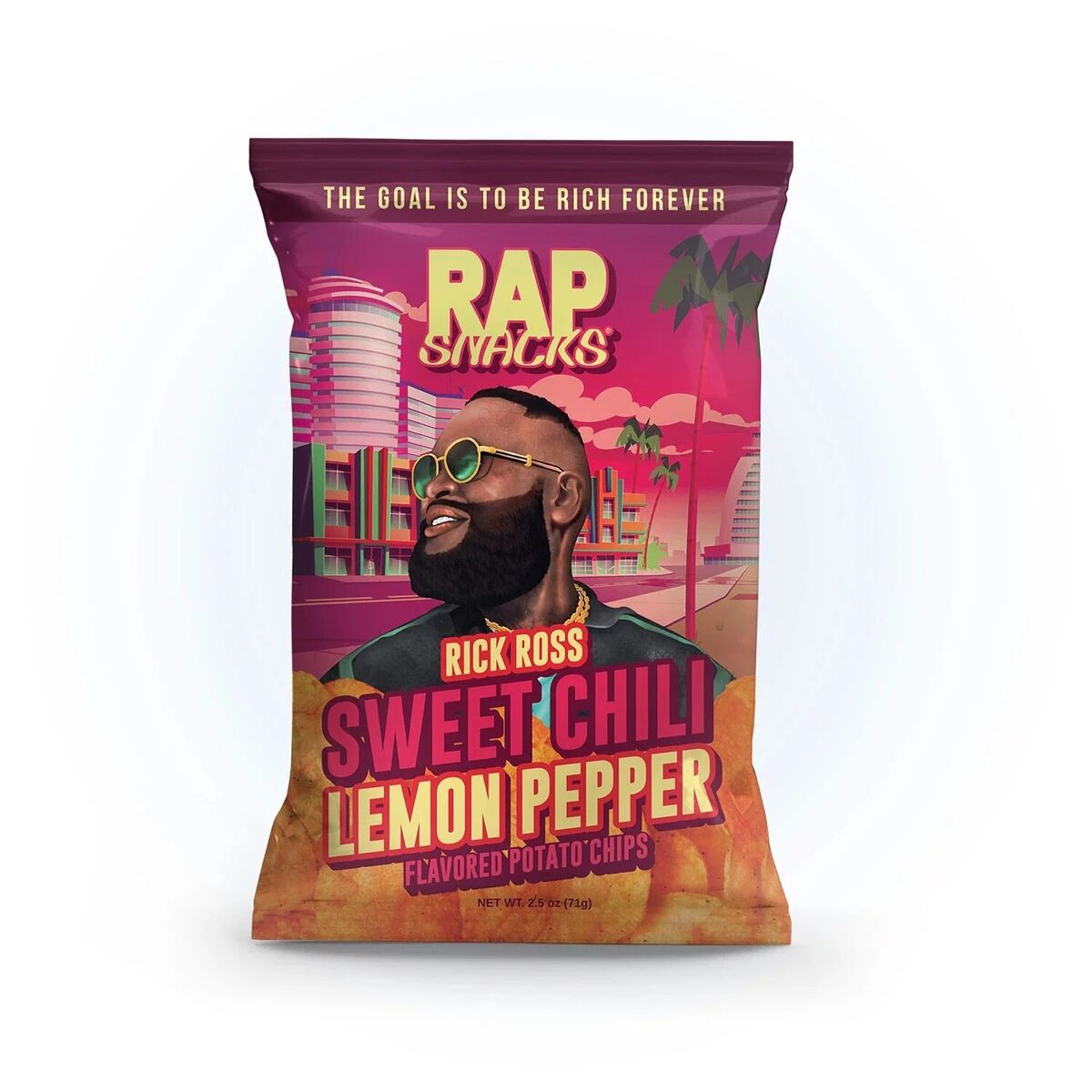 Rap Snacks Poato Chips Lil Baby & Snoop Dogg & Rick Ross Big Pack 923g