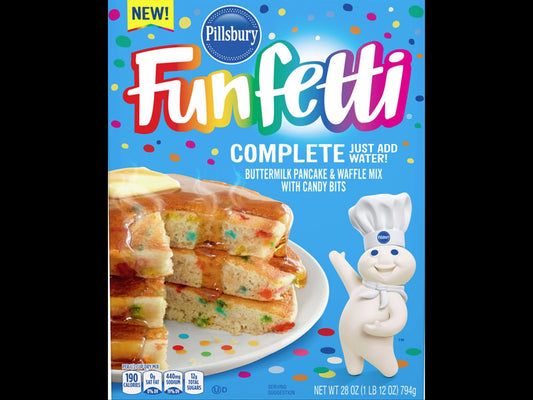 Pillsbury Funfetti Buttermilk Complete Pancake Mix & Candy Bites 794g