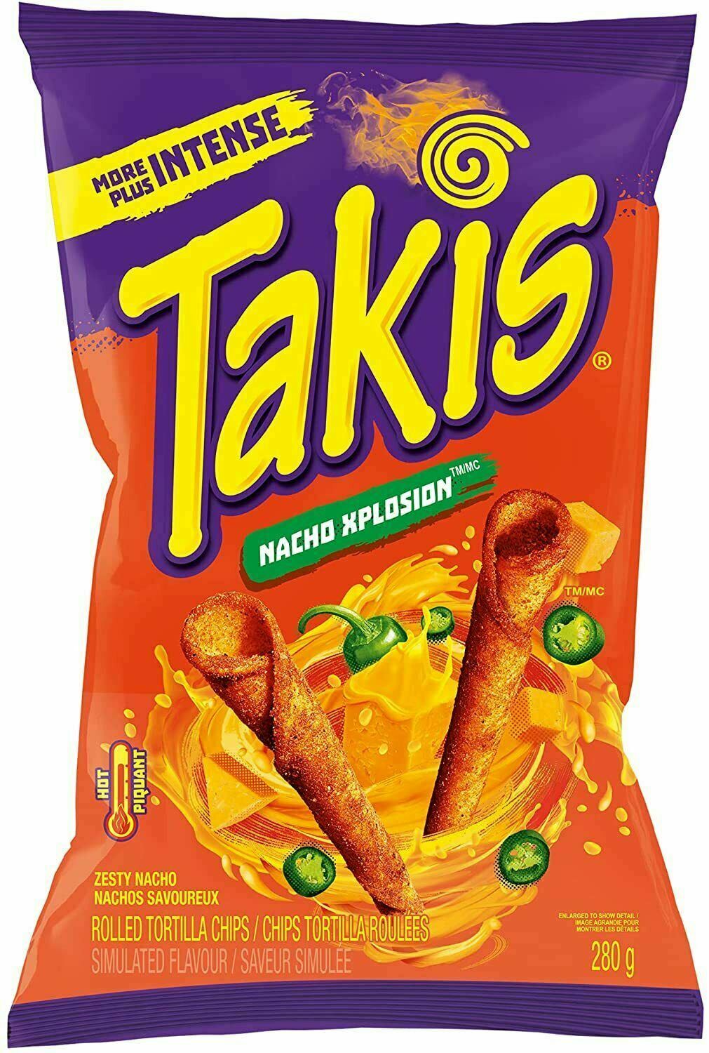 Takis Xplosion Zesty Nacho Cheese 280g