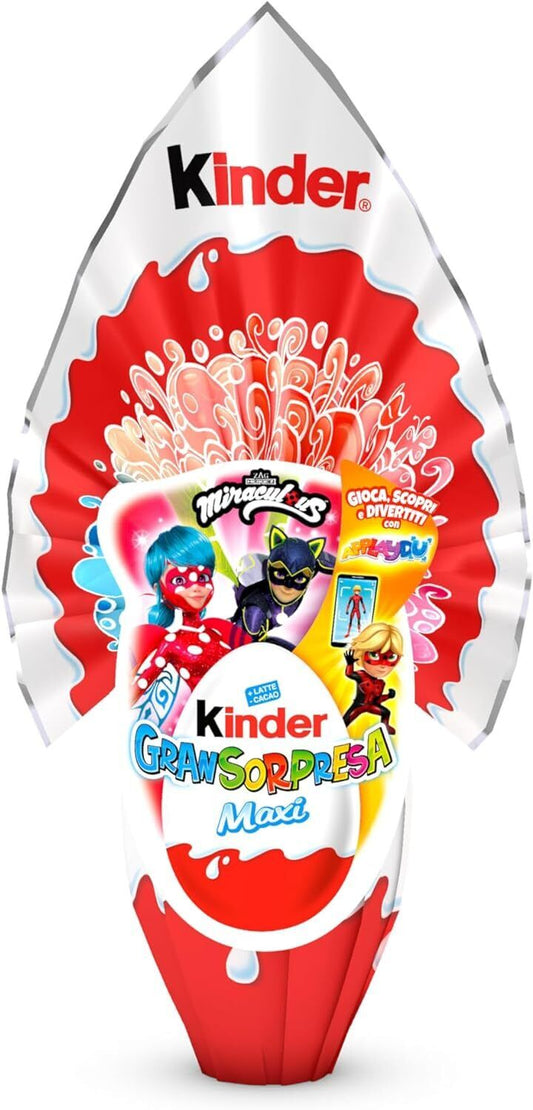 Kinder Easter Egg Gransorpresa Maxi Miraculous 220g