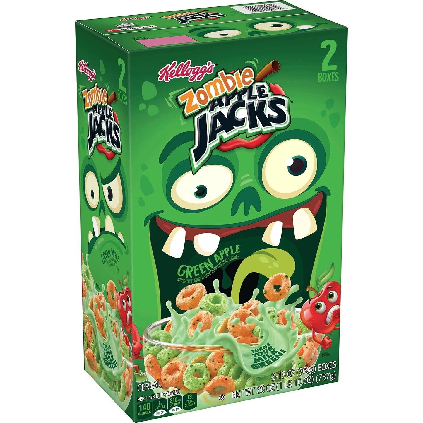 Kellogg´s Zombie Apple Jacks 368g