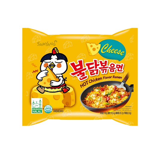 Samyang Buldak Hot Chicken Ramen Cheese Flavour 140g