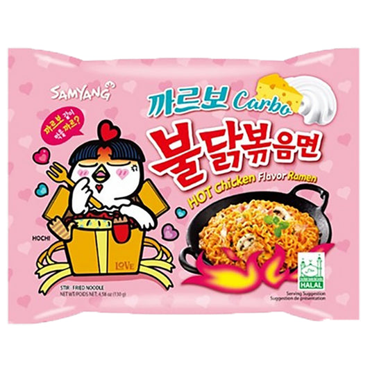 Samyang Buldak Carbonara Hot Chicken Flavor Ramen 130g