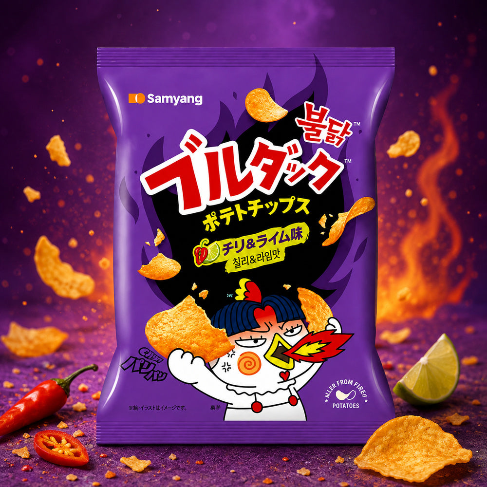 Samyang Buldak Habanero & Lime Chips 55g