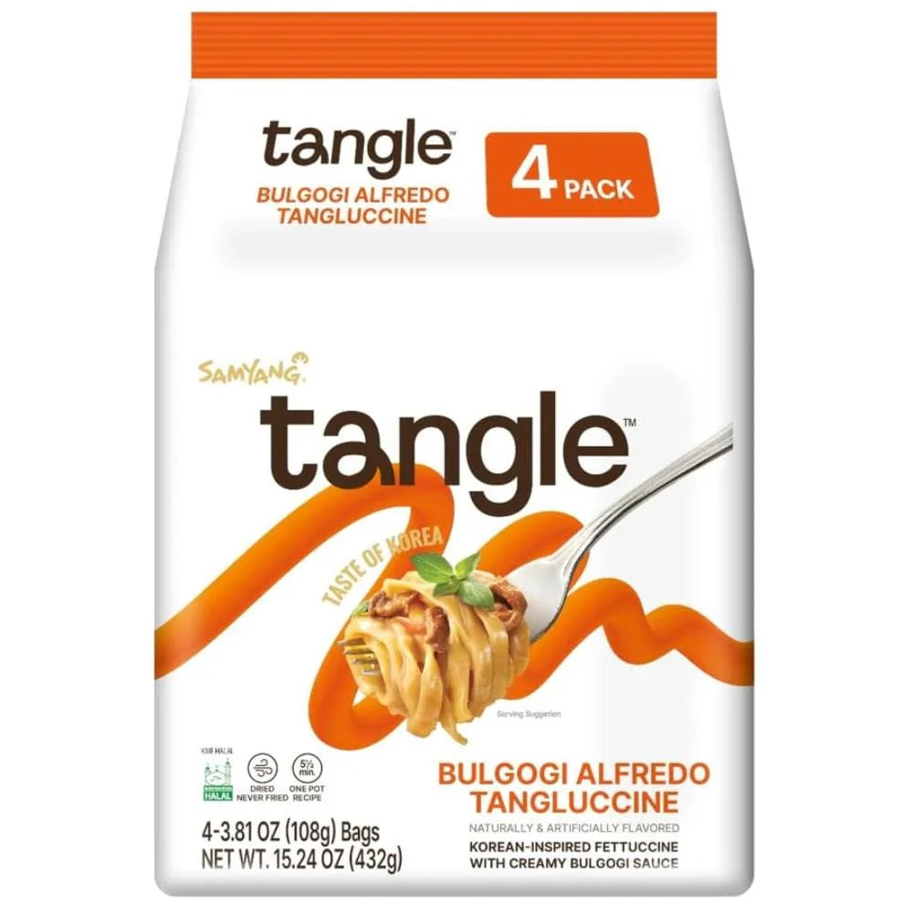Samyang Tangle Bulgogi Alfredo 432g (108g x 4)