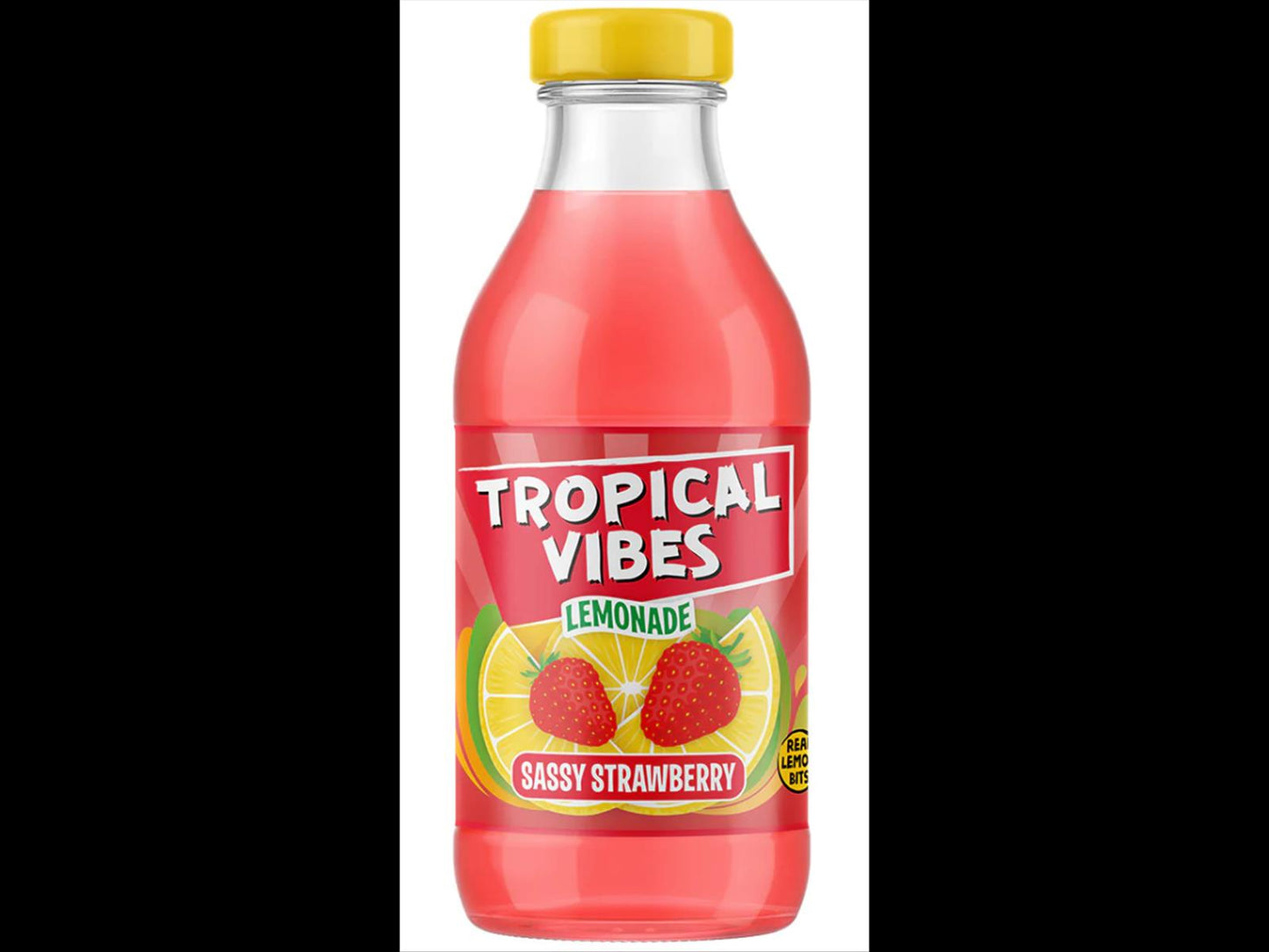Tropical Vibes Lemonade Sassy Strawberry 300ml