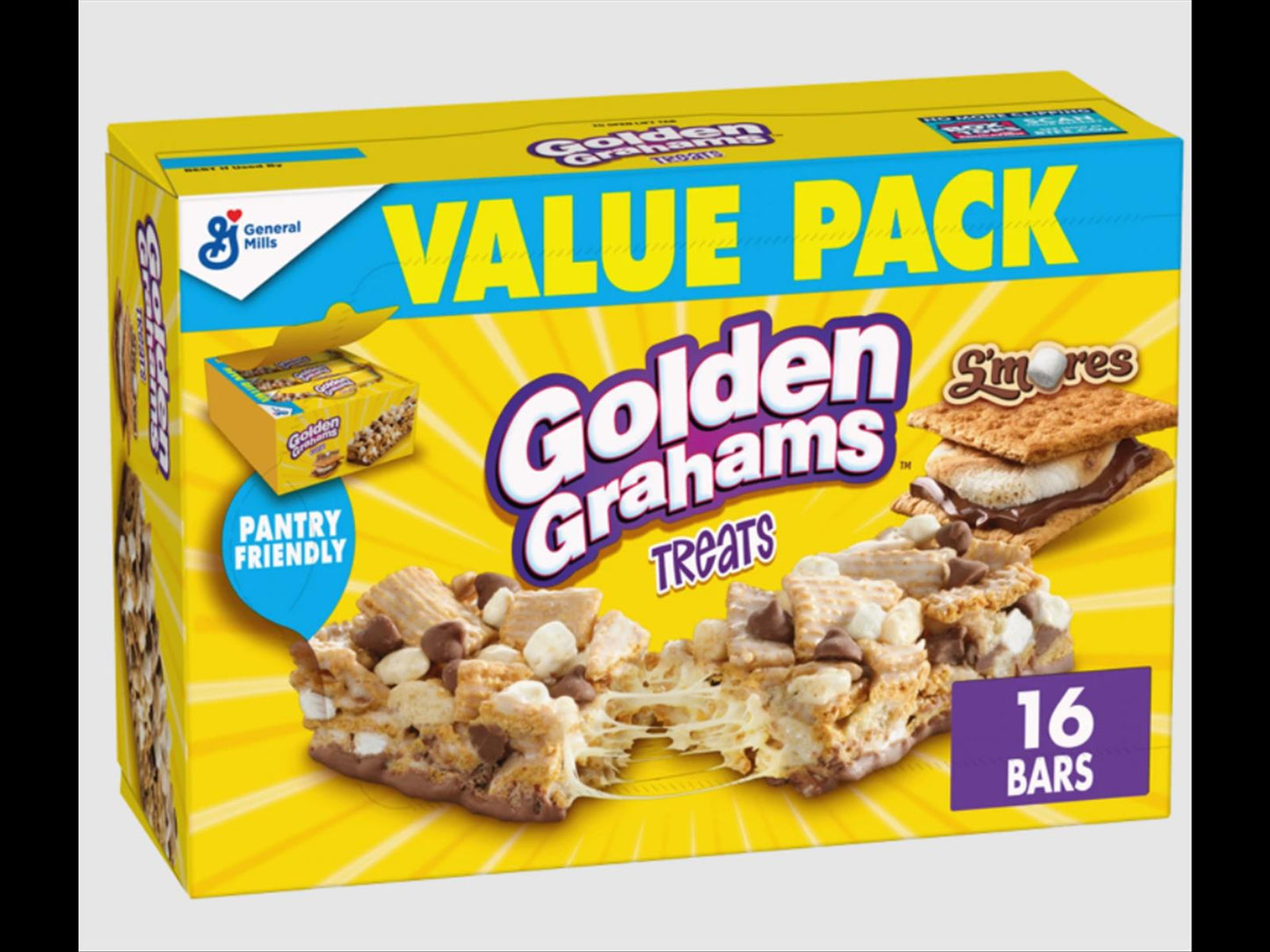 General Mills Golden Graham S'mores Treats 480g Value Pack