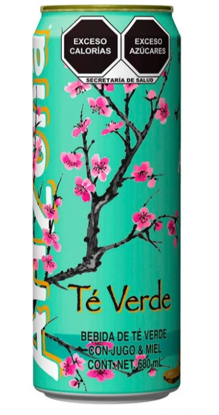 Arizona Te Verde Con Jugo & Miel Grüntee mit Honig 680ml