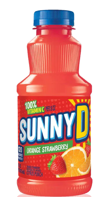 Sunny D Orange Strawberry 473ml