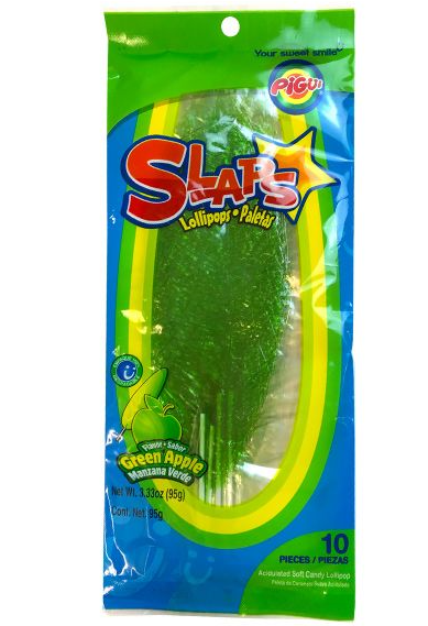 PIGÜI Slaps - Green Apple 100g