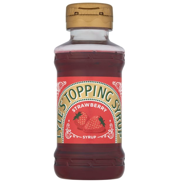 Lyle´s Topping Syrup Strawberry 215ml