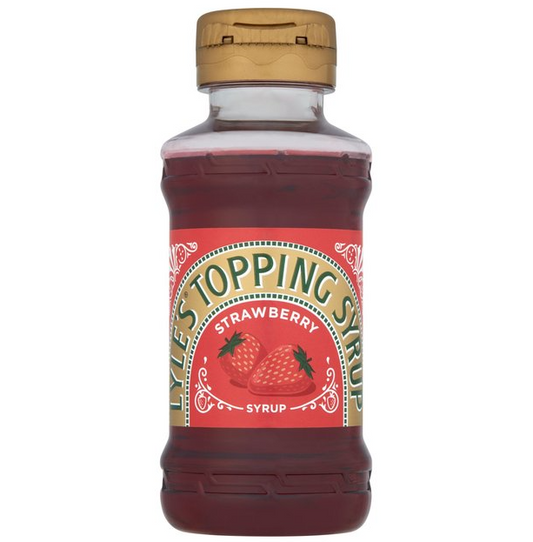 Lyle´s Topping Syrup Strawberry 215ml