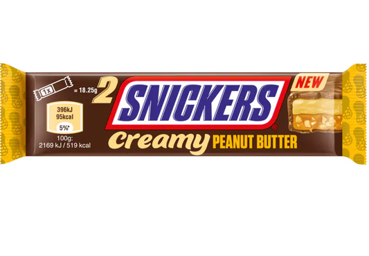 Snickers Creamy Peanut Butter 36,5g