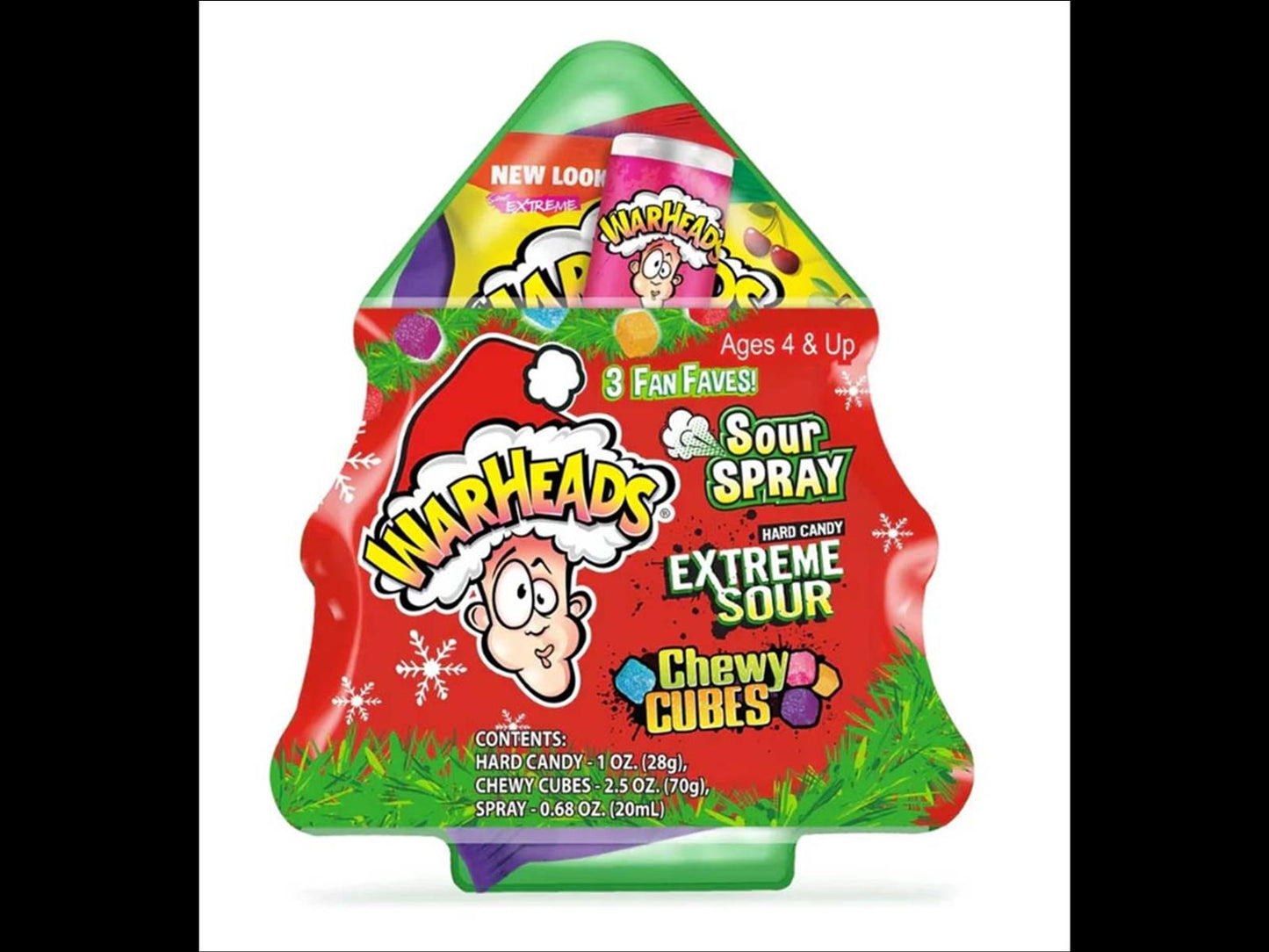 Warheads Christmas Tree Scrambler 106g
