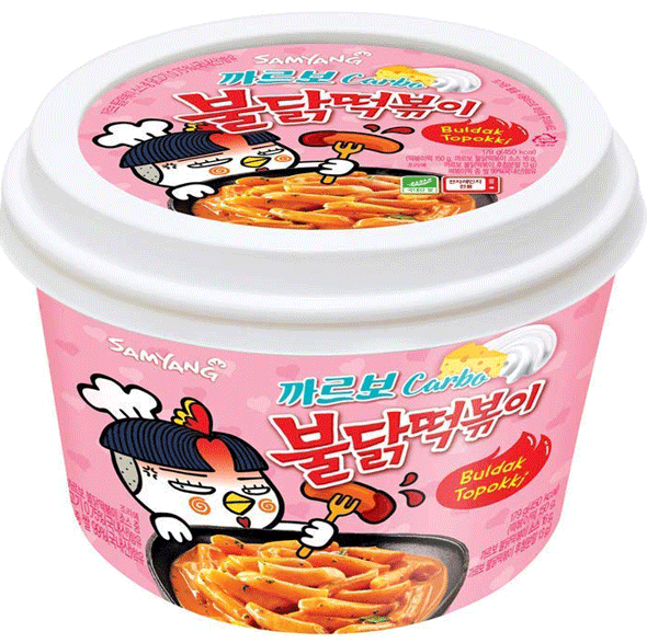 Samyang Buldak Hot Chicken Flavour Topokki - Carbo179g