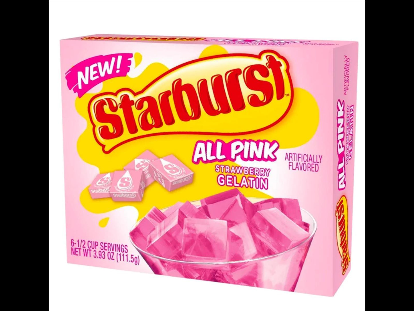 Starburst - All Pink Strawberry Gelatin 111,5g