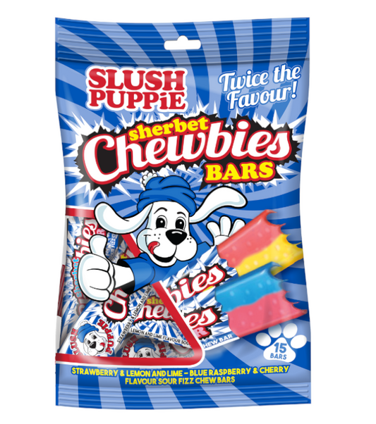 Slush Puppie - Sherbet Chewbies Bars - 140g