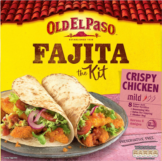 Old El Paso The Kit Crispy Chicken Mild 555g