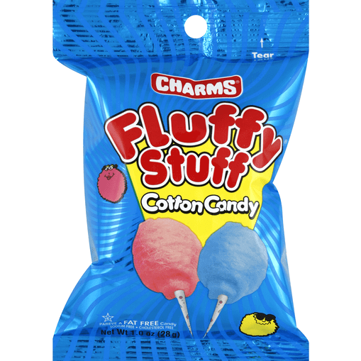 Charms Fluffy Stuff Cotton Candy 28g