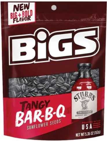 Bigs Sunflower Seeds Tangy Bar-B-Q 152g