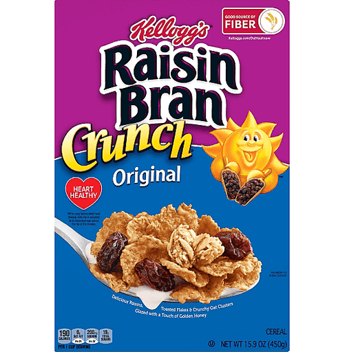 Kellogg's Raisin Bran Crunch Original 450g
