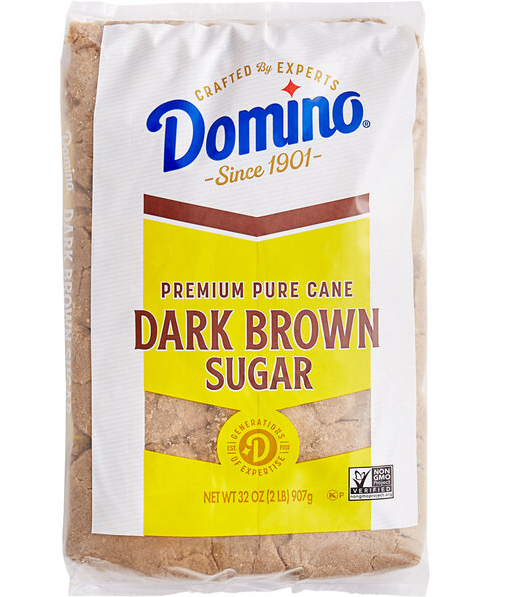 Domino Since 1901 Premium Pure Cane Dark Brown Sugar 907g