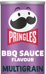 Pringles BBQ Sauce Flavour Multigrain 166g
