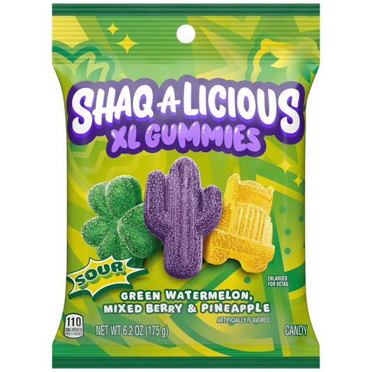 Shaq A Licious XL Gummies Sour 175g