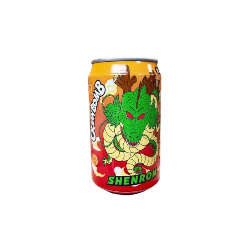 Ocean Bomb Dragon Ball Shenron Sparkling Water Orange 330ml