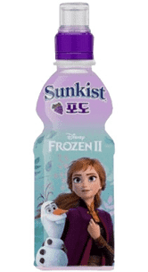 Sunkist Frozen II Grape Soda 210ml