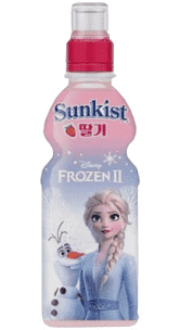 Sunkist Frozen II Strawberry Soda 210ml