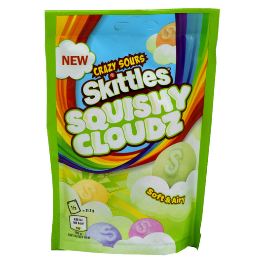 Skittles Sqiushy Cloudz Crazy Sour 94g
