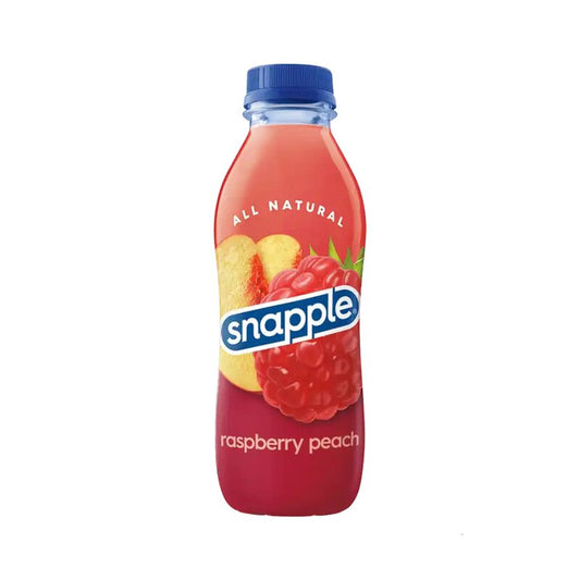 All Natural Snapple Raspberry Peach 473ml