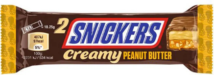 Snickers Creamy Peanut Butter 2er Pack 36,5g