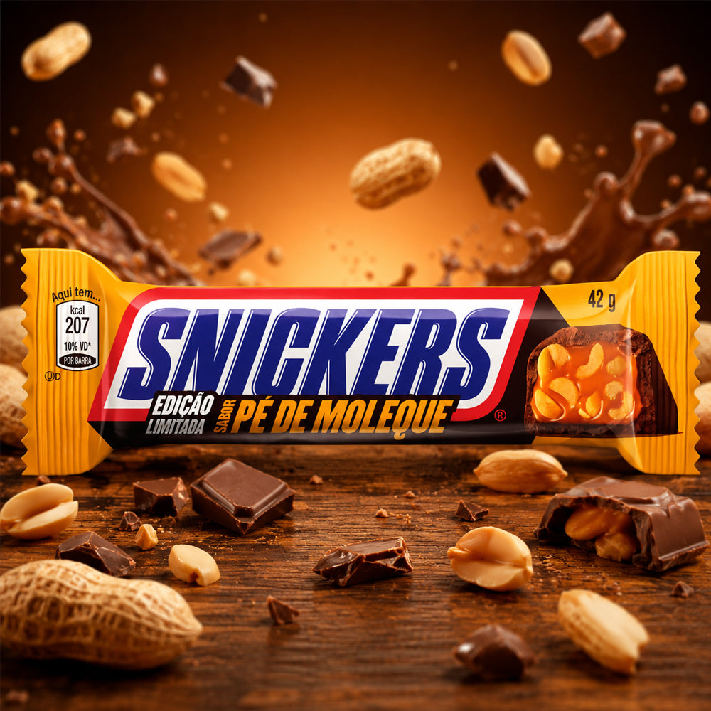 Snickers Sabor Pé de Moleque 42g (Brasilien)
