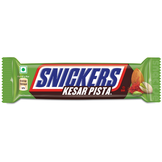 Snickers Kesar Pista Saffron & Pistachio 42g