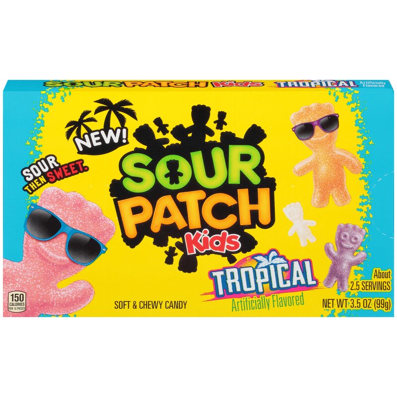 Sour Patch Kids Tropical 99g (MHD 15.05.2024)