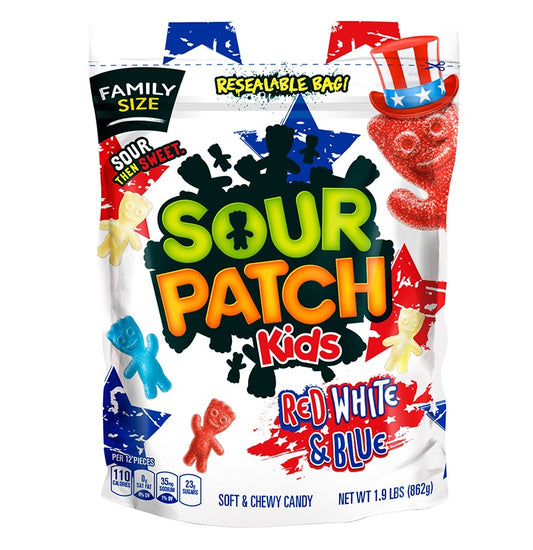 Sour Patch Kids Red White & Blue 816g
