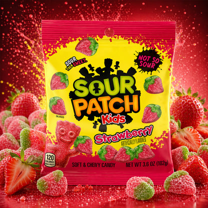 Sour Patch Kids Strawberry 102g