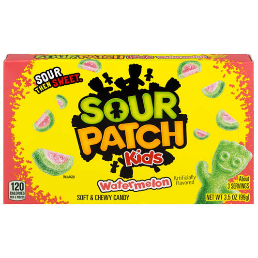 Sour Patch Kids Watermelon Theatre Box - 99g (MHD 30.07.24)