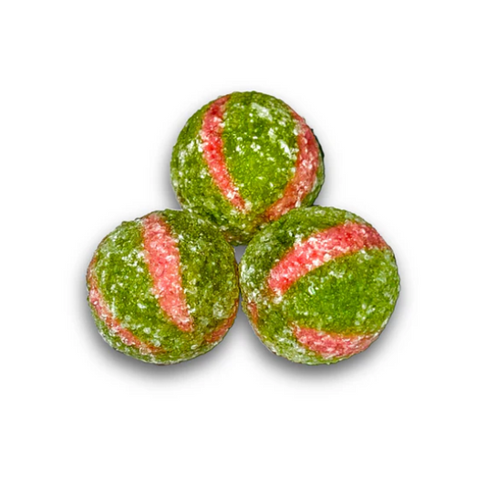 Mega Death Extreme Sour Watermelon Candy Balls 3 Stück