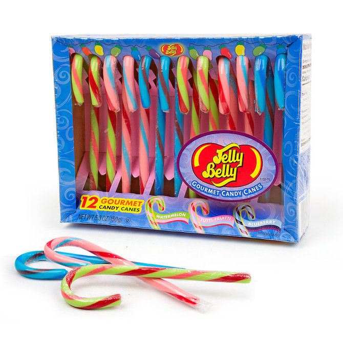 Jelly Belly - 12 Gourmet Candy Canes 150g