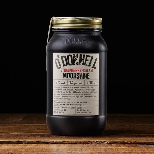 O'Donnell - MOONSHINE Strawberry Cream 700ml 17% vol.