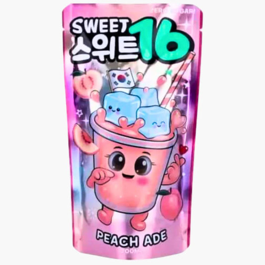 Sweet 16 - Peach Ade Zero Sugar 200ml