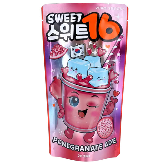 Sweet 16 – Pomegranate Ade Zero Sugar 200ml