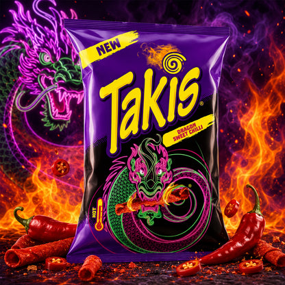 Takis Dragon Sweet Chilli 100g
