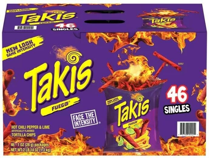 Takis Fuego Box 46 Stück
